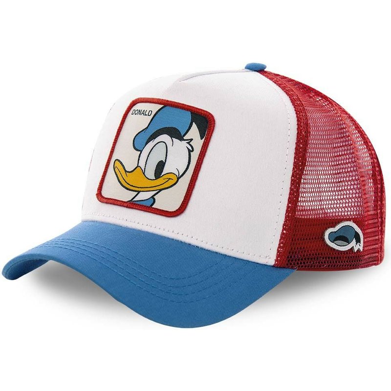 TEEK - Limited Cartoon Character Trucker Hat | Various HAT theteekdotcom DONALD DUCK WHITE  