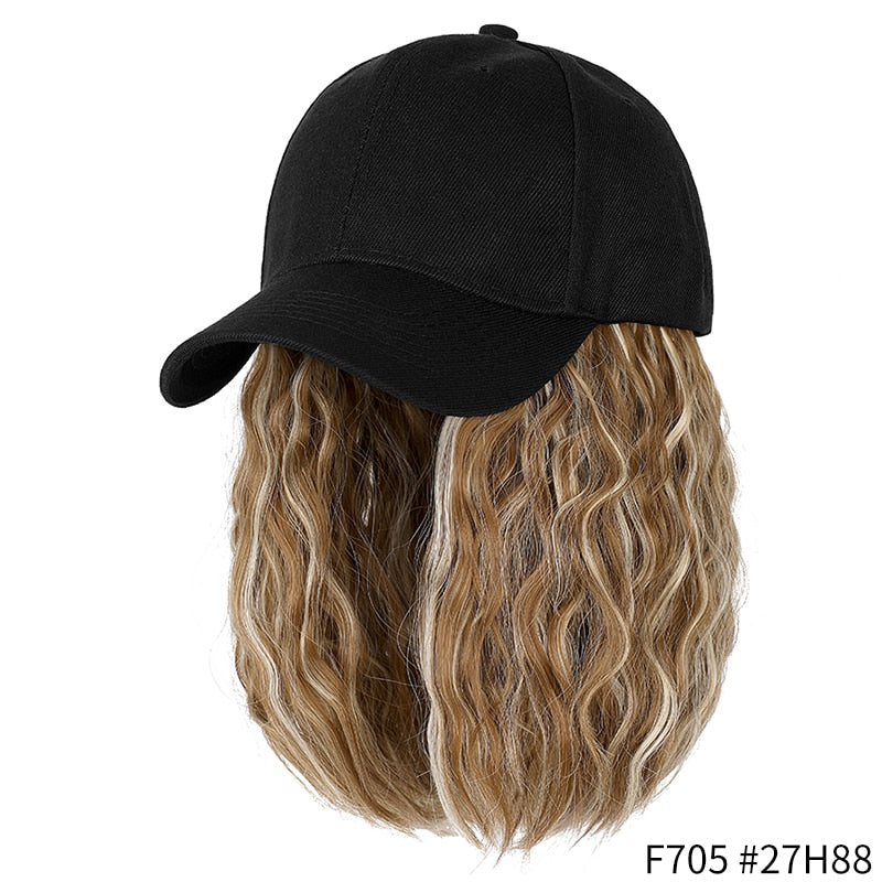TEEK - Baseball Cap Wig HAIR theteekdotcom F705 27H88  