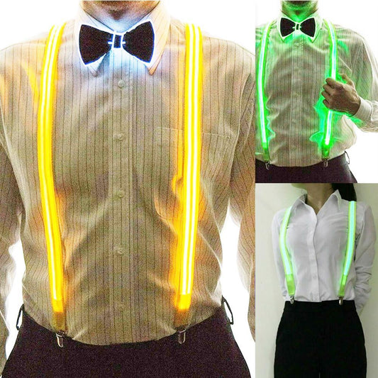 TEEK - LED Light Suspenders SUSPENDERS theteekdotcom   