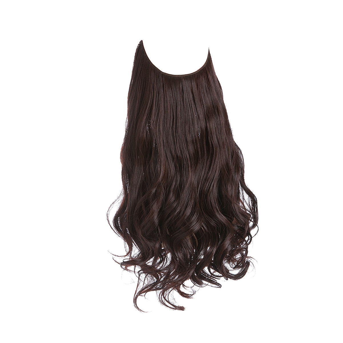 TEEK - Invisible Synth No Clip No Comb Wave Hair Extensions | Dark Varieties HAIR theteekdotcom Dark Chocolate 14inches 