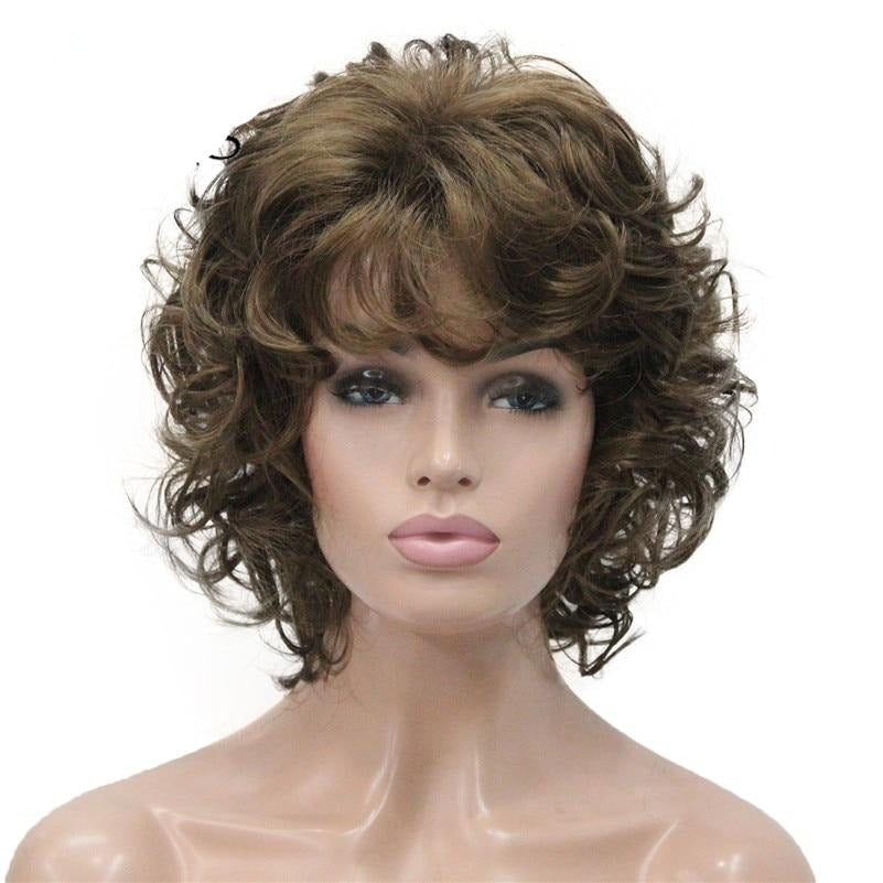 TEEK - The Strong Short Tousled Wigs | Various Colors HAIR theteekdotcom 12 Golden Brown short as the picture 