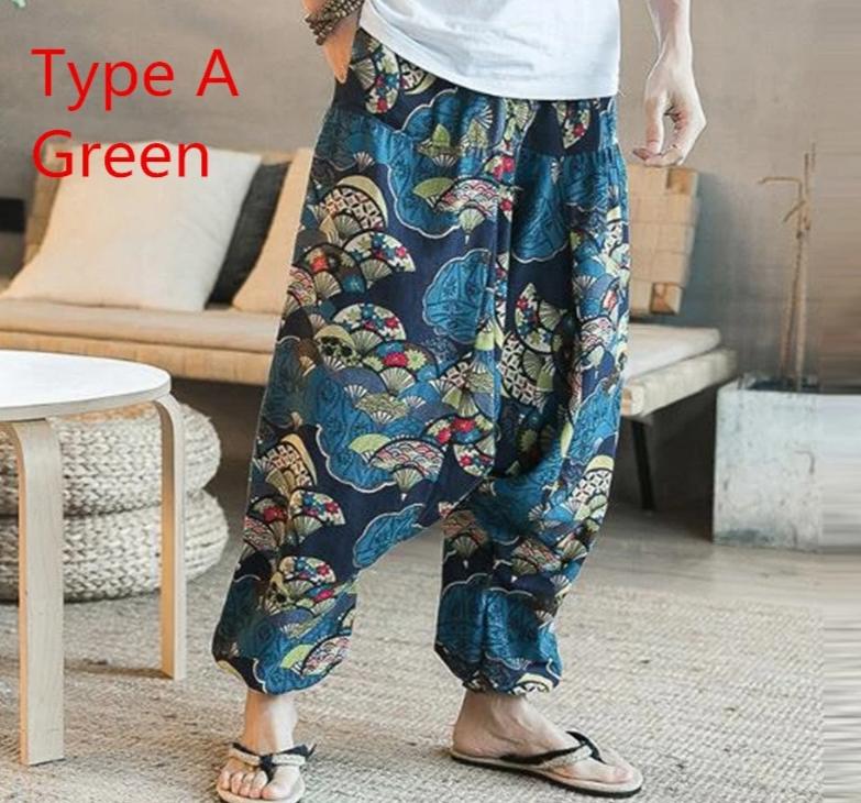 TEEK - Foreign Bag Pants PANTS theteekdotcom Green Waist 35.4"/Hip 59.1" 