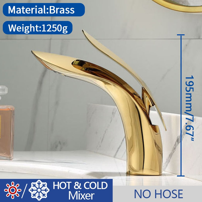 TEEK - Luxury Bathroom Slant Slope HOME DECOR theteekdotcom MP27 Gold  