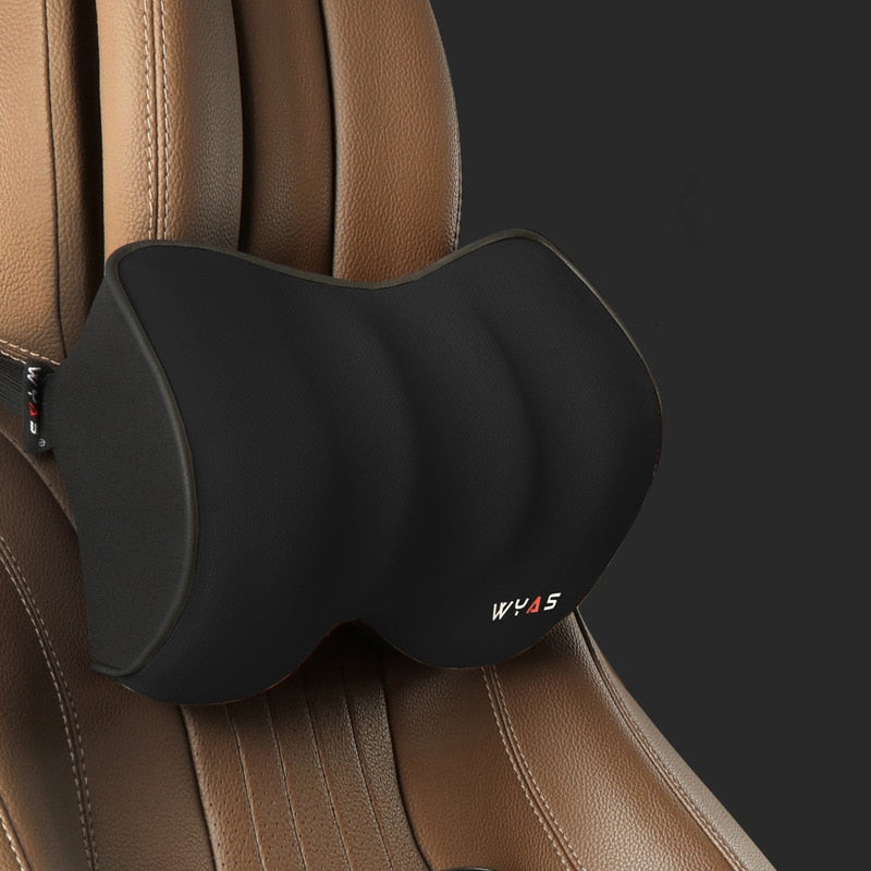 TEEK - Space Ridge Memory Foam Support Cushions TRANSPORTATION theteekdotcom headrest black  