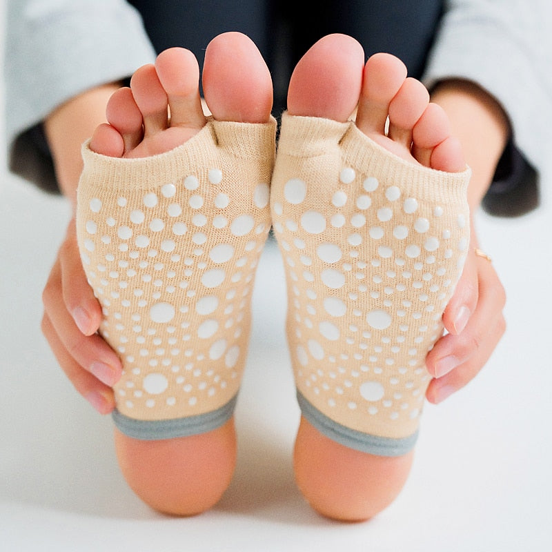 TEEK - Two Toe Yoga Socks SOCKS theteekdotcom   