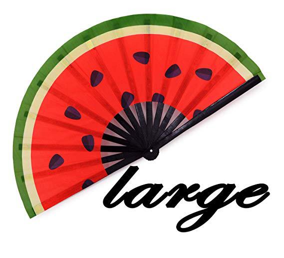 TEEK - Color Comfort Hand Fans FAN theteekdotcom Watermelon 34cm \13in 