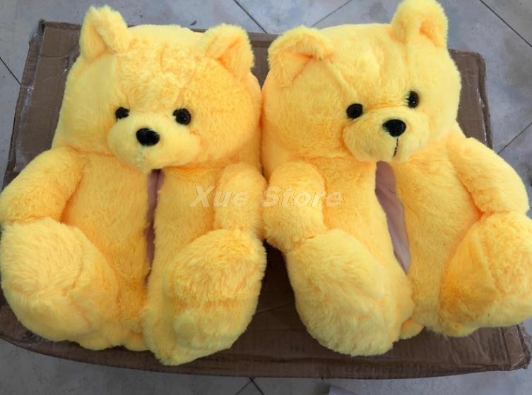 TEEK - Teddy Bear Naturals Solid Colors Footwear SHOES theteekdotcom yellow 8 
