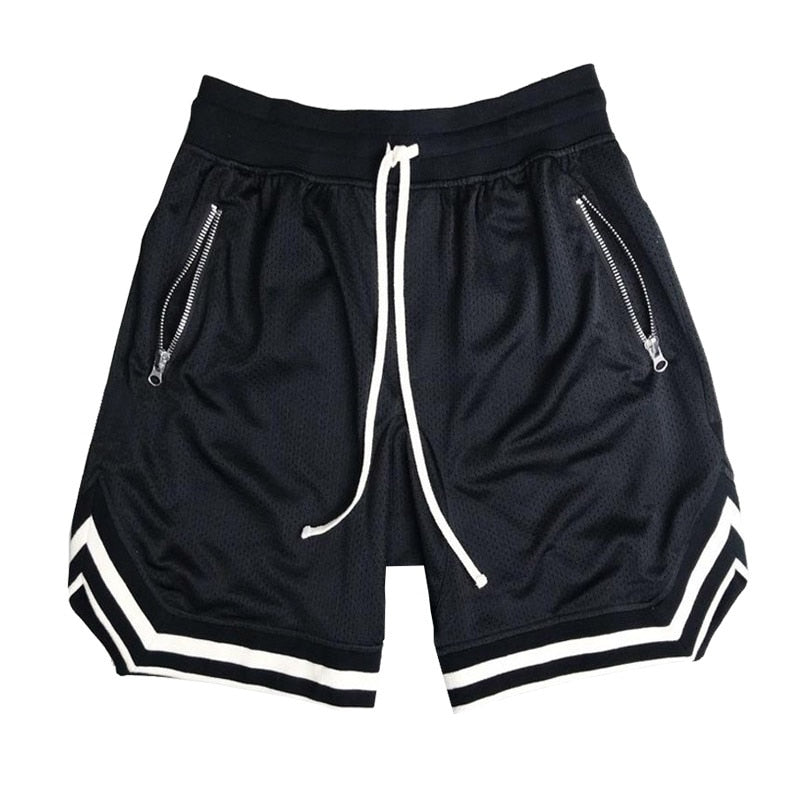 TEEK - Mens Low Stripe Shorts SHORTS theteekdotcom Black2 M 