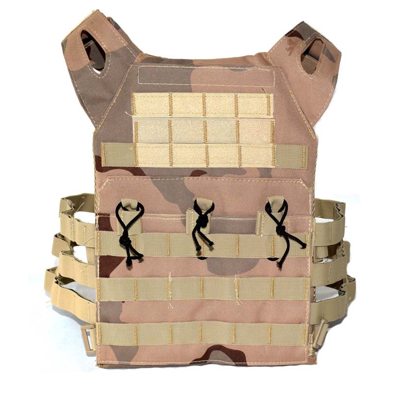 TEEK - Tactical Airsoft Vest SAFETY VEST theteekdotcom Sand Camo  
