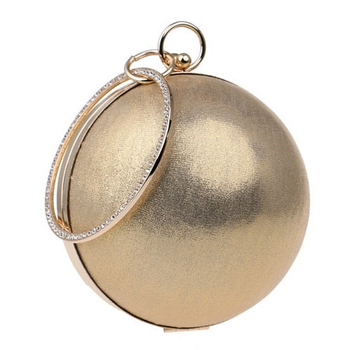 TEEK - Ball Tassel Crystal Wristlet Clutches BAG theteekdotcom YM1062gold  