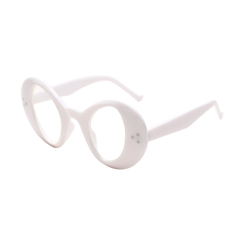 TEEK - Punk Thick Oval Glasses EYEGLASSES theteekdotcom 2 10-15 days 