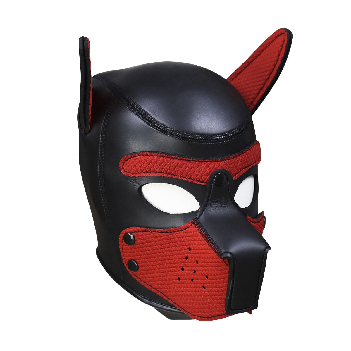 TEEK - Dog Full Head Soft Padded Latex Rubber Mask MASK theteekdotcom C  
