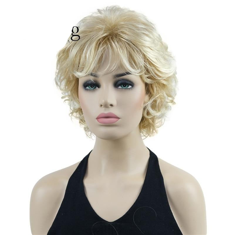 TEEK - The Strong Short Tousled Wigs | Various Colors HAIR theteekdotcom 24BT613 short as the picture 