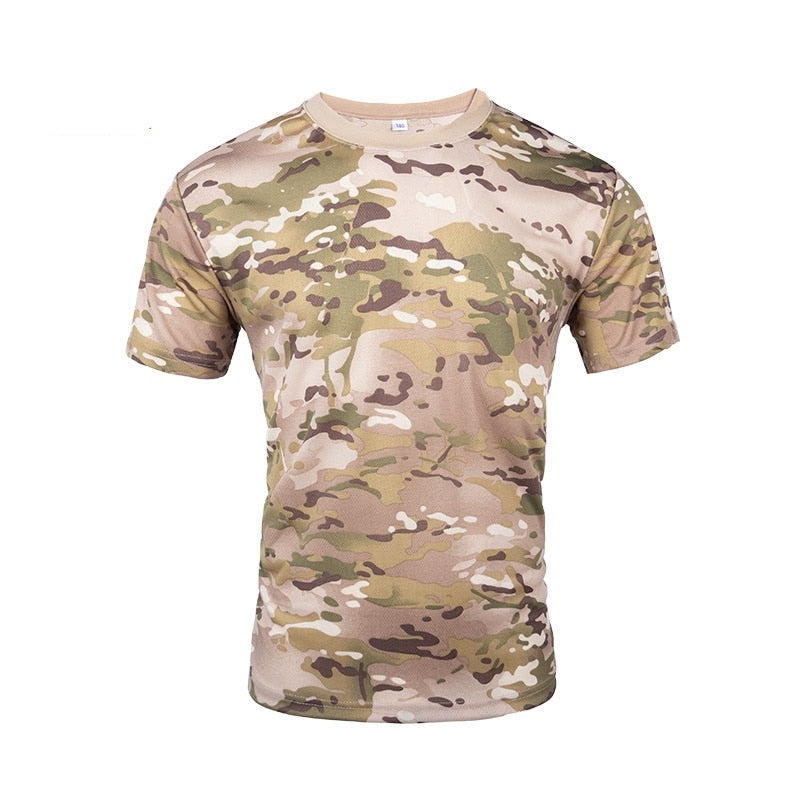 TEEK - Camouflage Tactical Tee Shirts TOPS theteekdotcom MC-1 Asian M | US XXS 