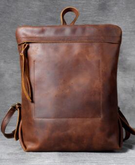 TEEK - Minimal Handmade Backpack BAG theteekdotcom brown  