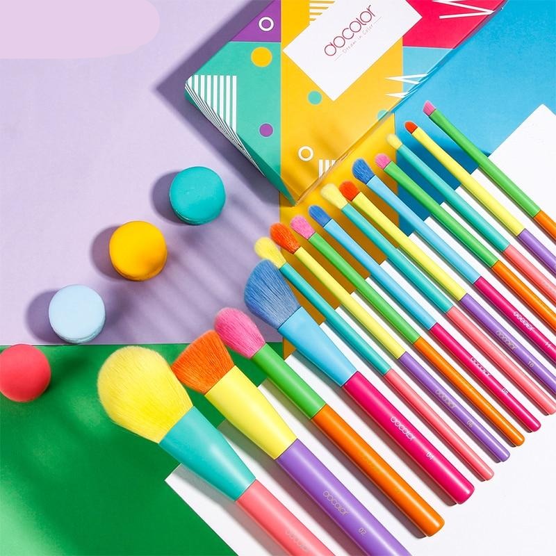 TEEK - Colorful Makeup Brush Set MAKEUP BRUSH theteekdotcom 15 PCS  