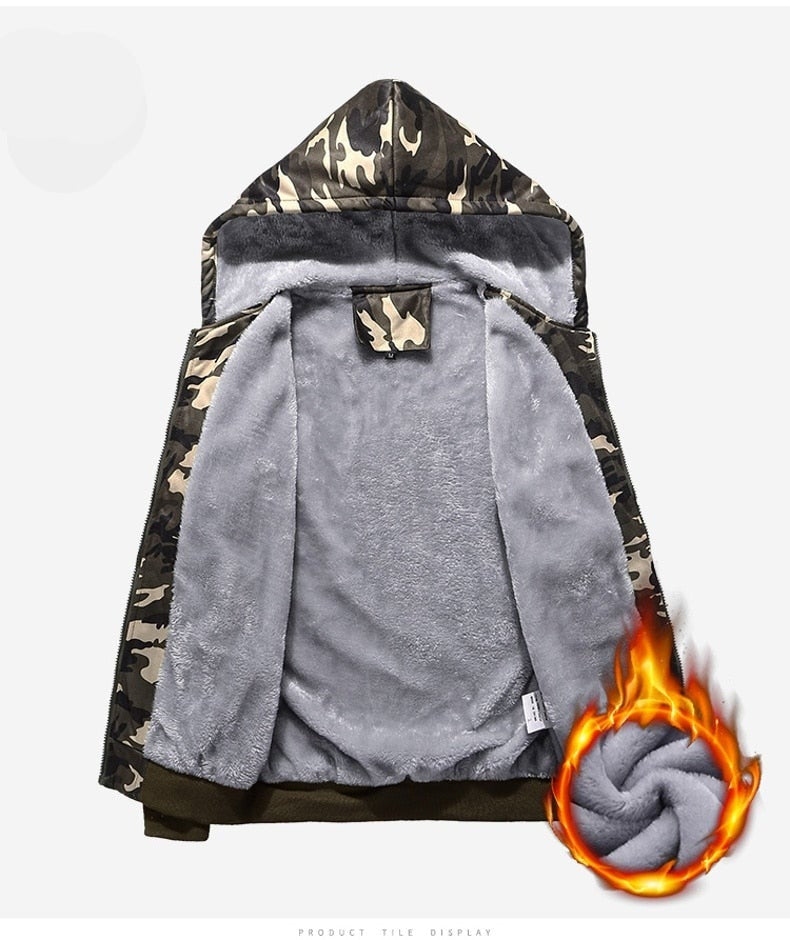 TEEK - Warm Fleece Hooded Jacket JACKET theteekdotcom   