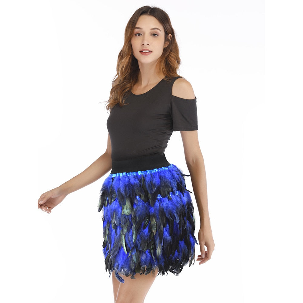 TEEK - Feather Weather Skirt SKIRT theteekdotcom   