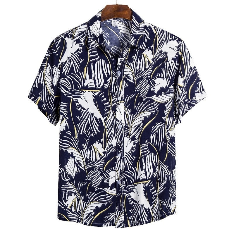 TEEK - Hawaiian Beach Short Sleeve Shirts TOPS theteekdotcom 8 US XS | Asian M 