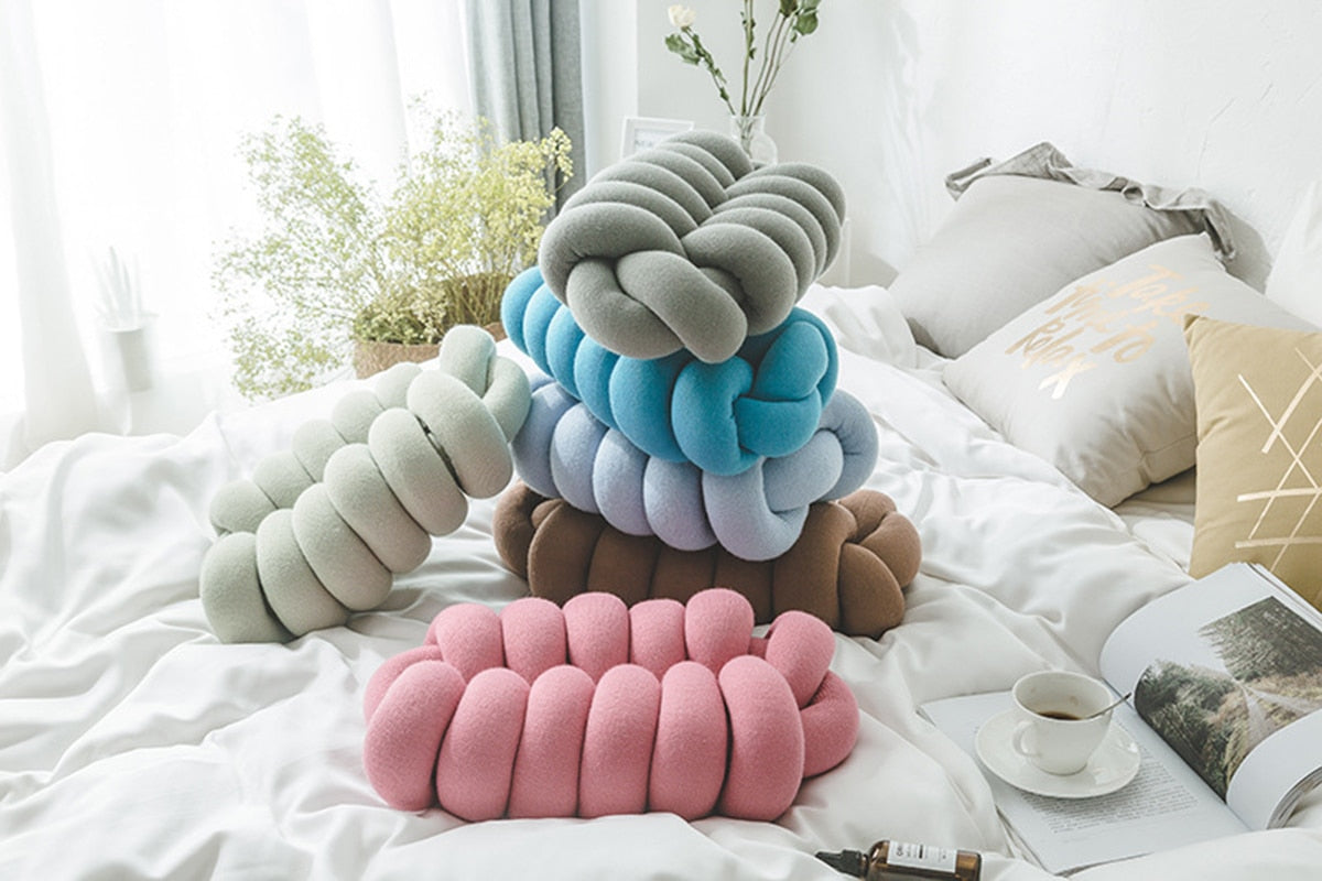 TEEK - Cushion Braided Pillows PILLOW theteekdotcom   