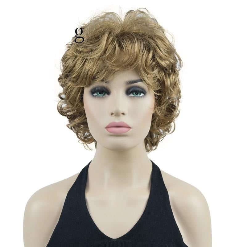TEEK - The Strong Short Tousled Wigs | Various Colors HAIR theteekdotcom 15 Golden short as the picture 