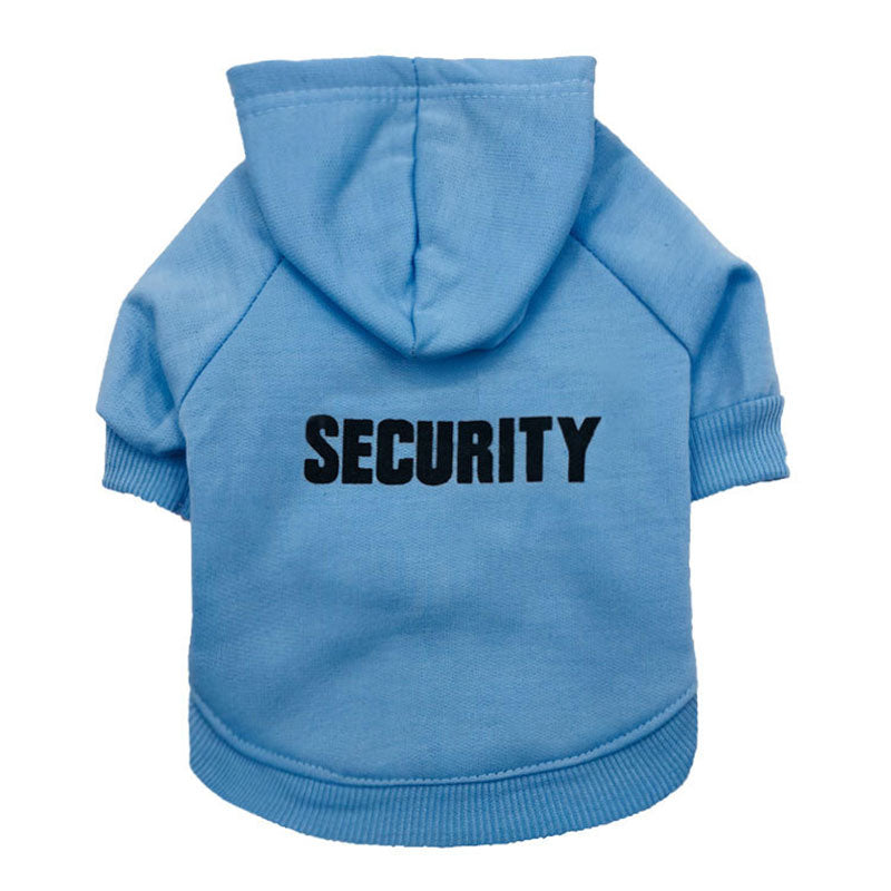 TEEK - Pet Security or Mommy Luv Hoodie PET theteekdotcom Light Blue XS 