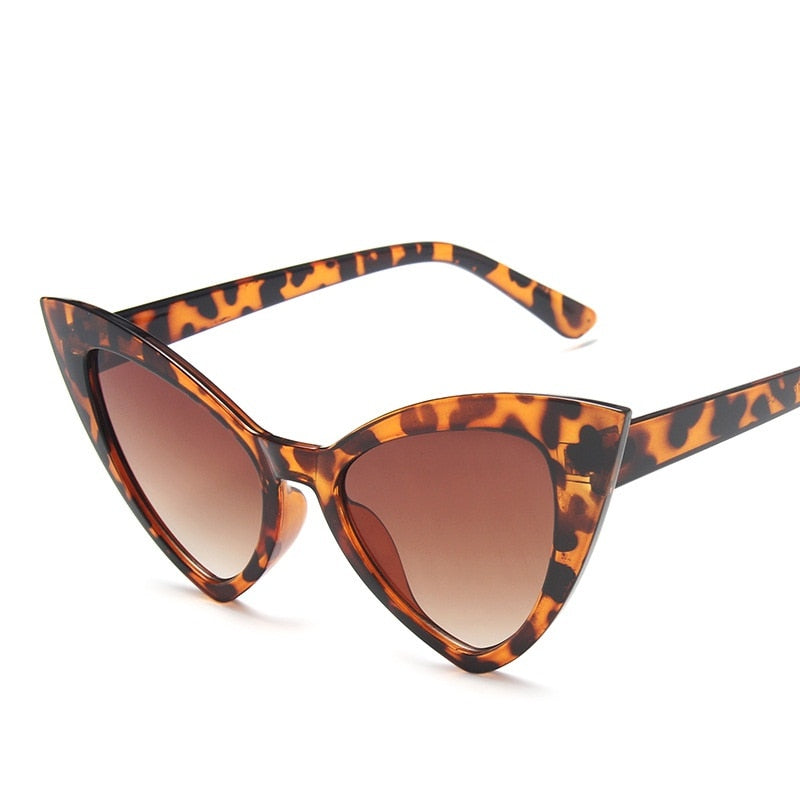 TEEK - Tipper Cat Eye Sunglasses EYEGLASSES theteekdotcom Leopard As shown 