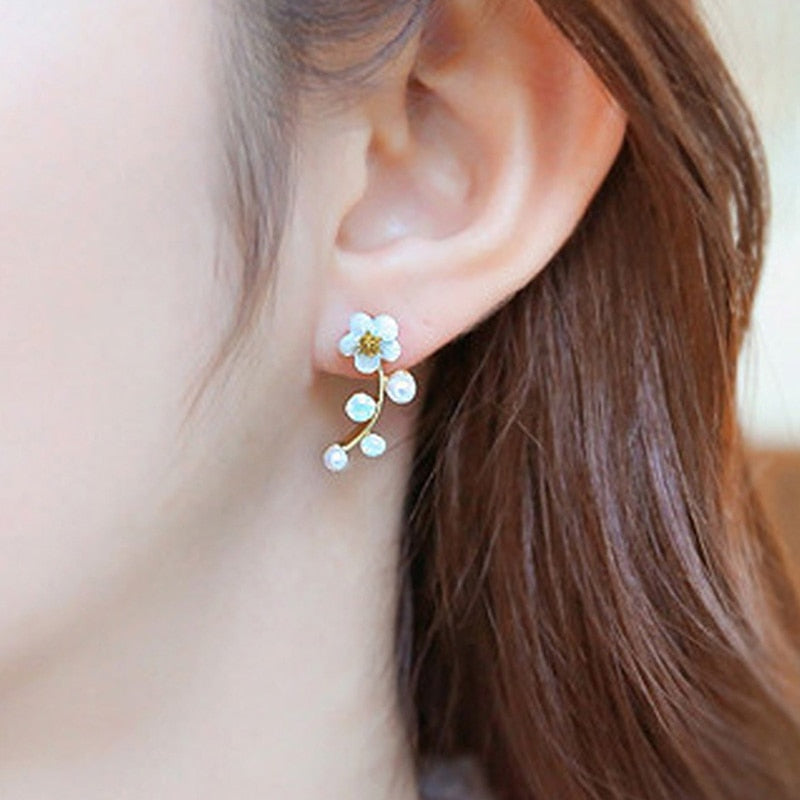 TEEK - Crystal Stud Variety Earrings JEWELRY theteekdotcom e0321gold  