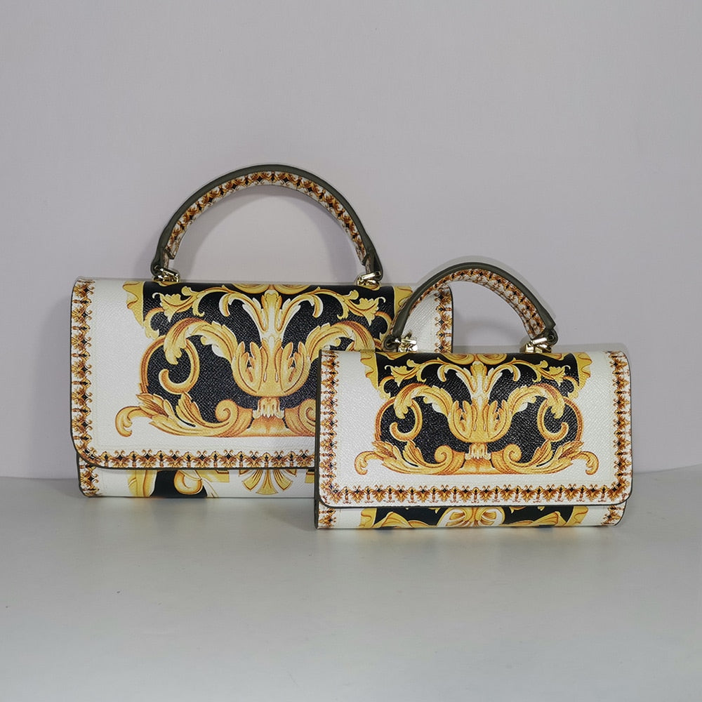 TEEK - Various Royal Printed Handbags BAG theteekdotcom   