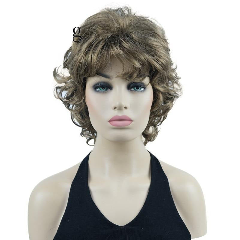 TEEK - The Strong Short Tousled Wigs | Various Colors HAIR theteekdotcom 14 Dark Blonde short as the picture 
