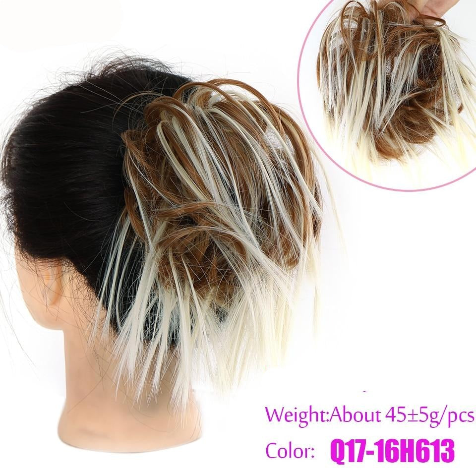 TEEK - Messy Straight Donut Hair Bow HAIR theteekdotcom 16h613  