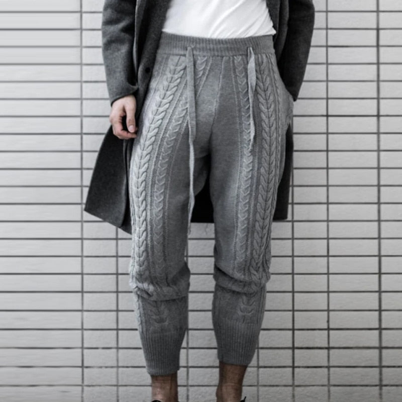 TEEK - Lace-up Zipper Drawstring Pants PANTS theteekdotcom S Gray 