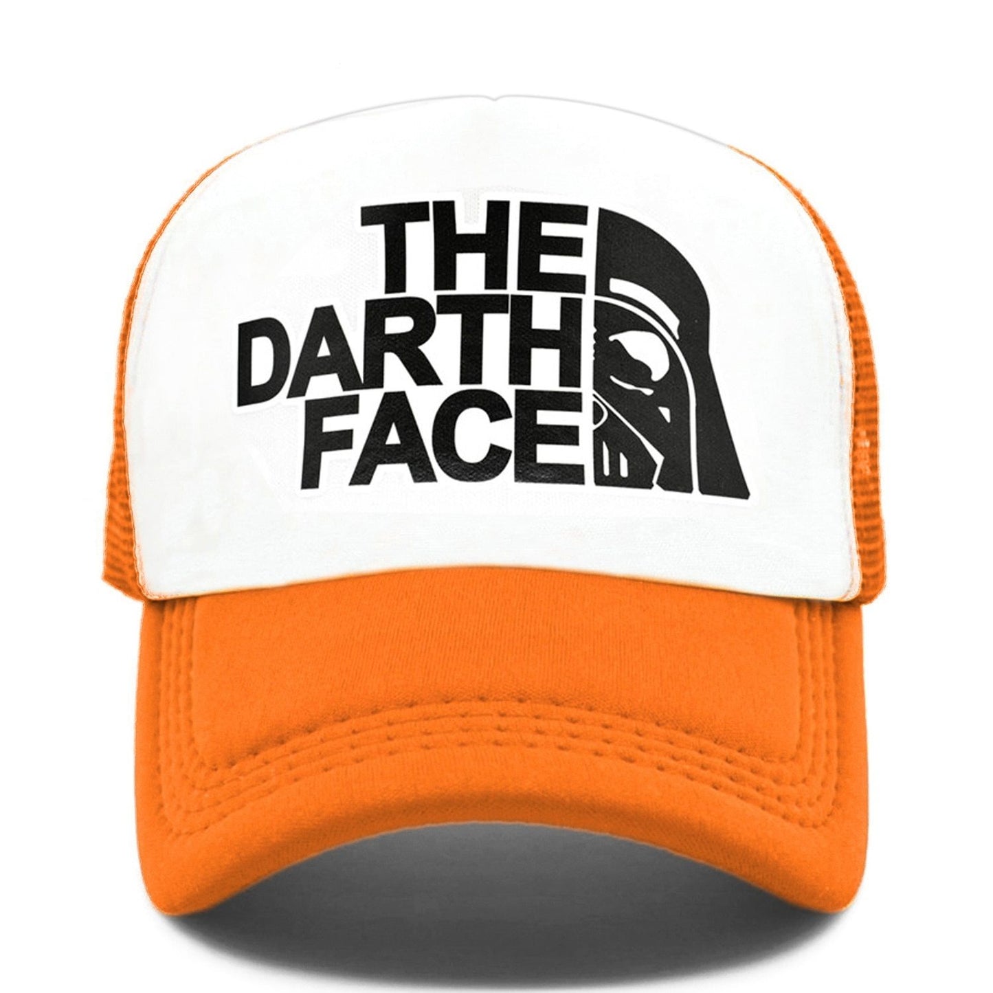 TEEK - Darth Trucker Cap | Various Colors HAT theteekdotcom Orange  