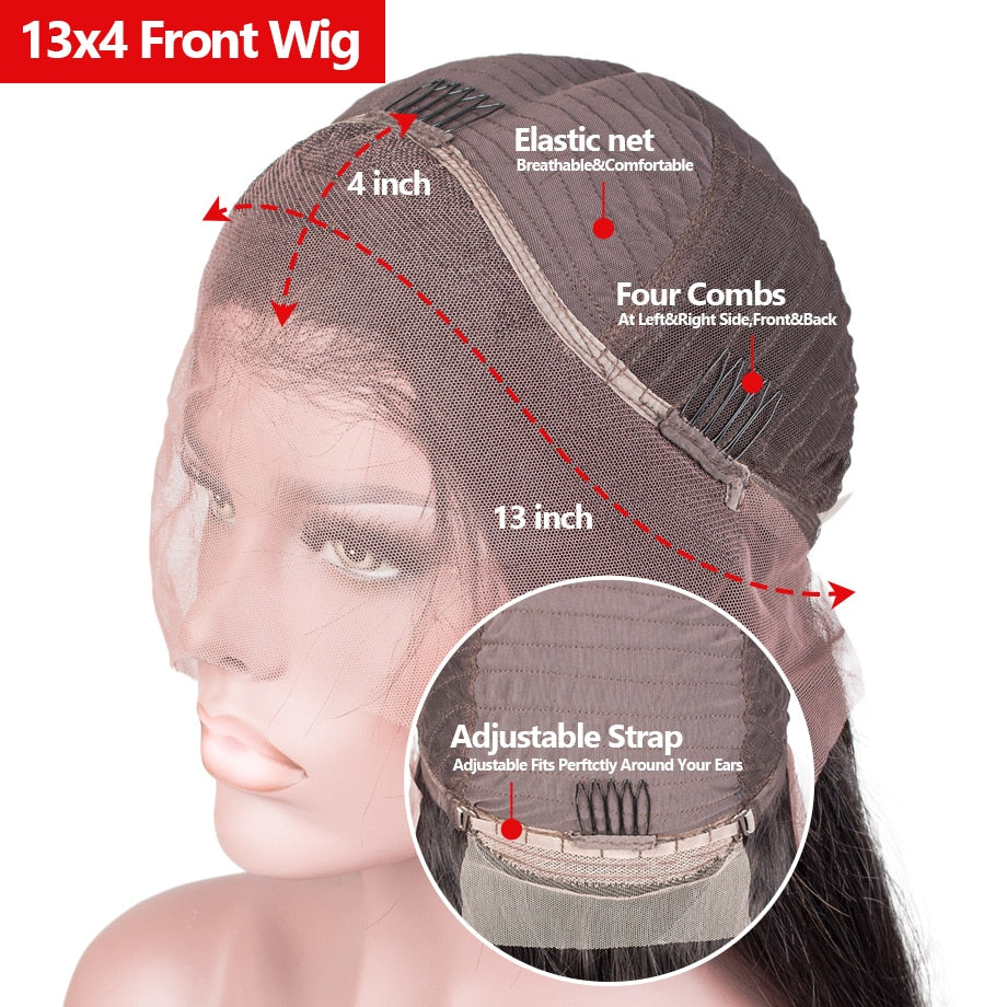TEEK - Up to 30in Highlight Straight Wig HAIR theteekdotcom   