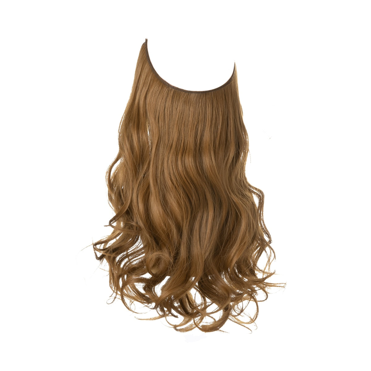 TEEK - Invisible Synth No Clip No Comb Wave Hair Extensions | Dark Varieties HAIR theteekdotcom Golden Auburn 14inches 