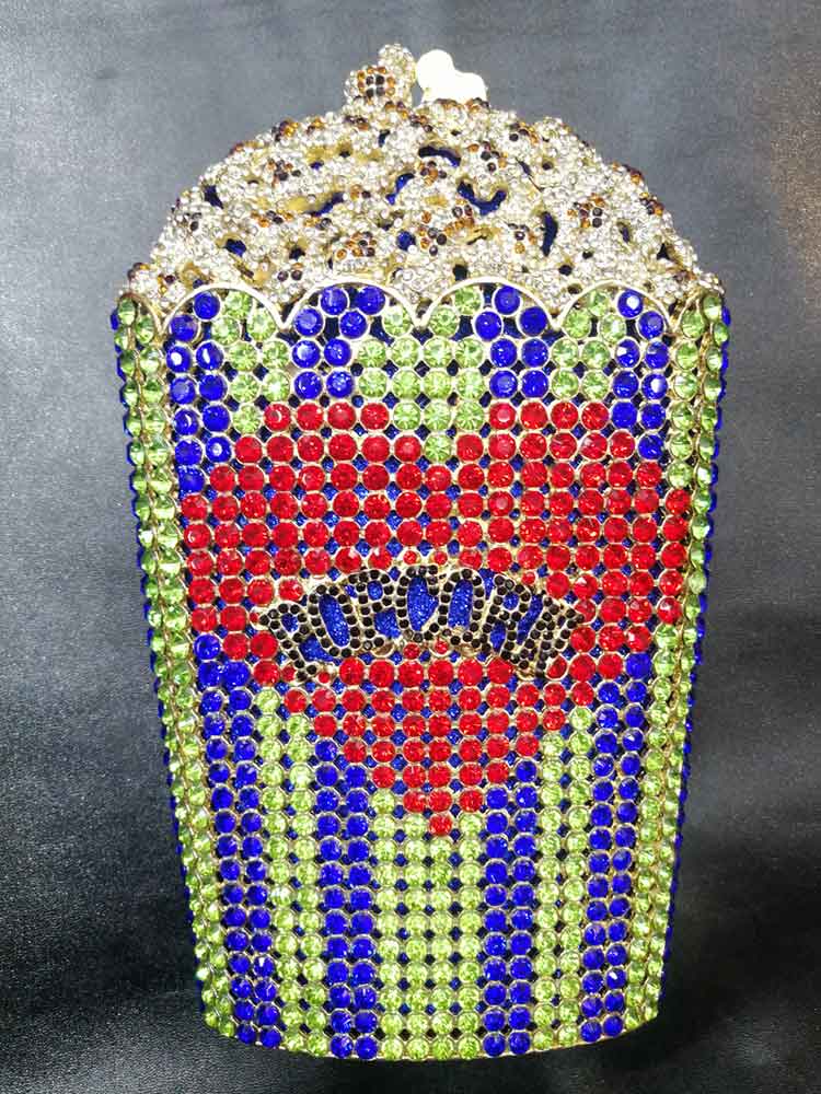 TEEK - Pizazz Popcorn Purse BAG theteekdotcom J 19X12X6cm 