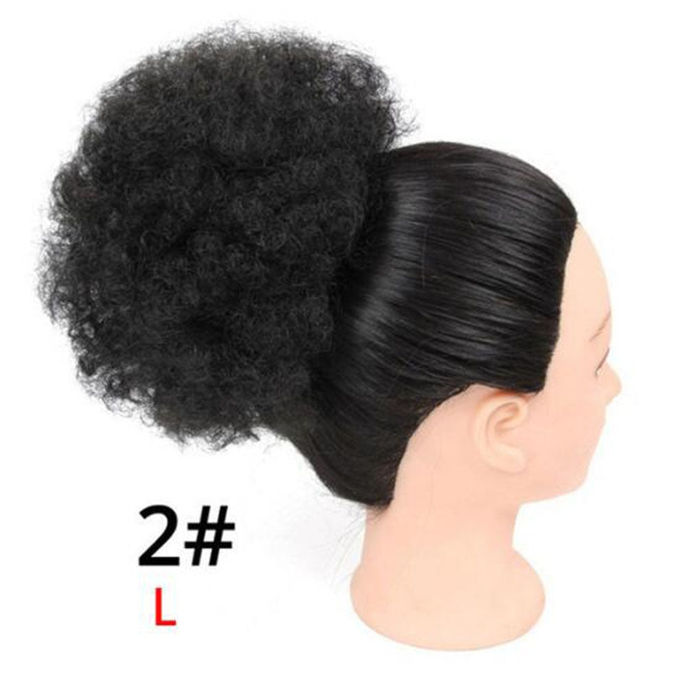 TEEK - Short Afro Puff Synthetic Ponytail Hairpiece HAIR theteekdotcom #2 large  