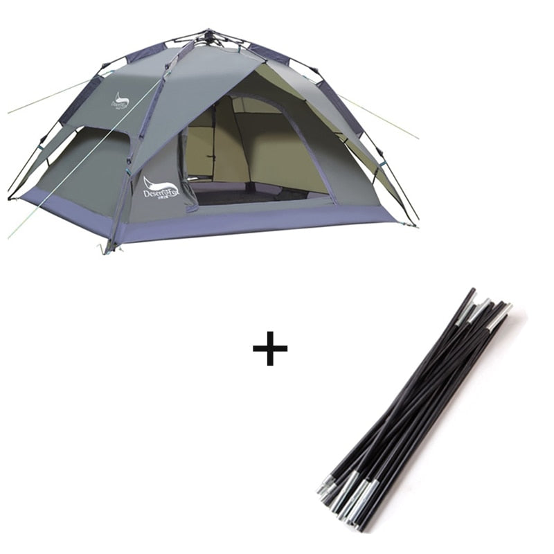 TEEK - Instant 3-4 Occupy Tent TENT theteekdotcom 3 way use Olive  
