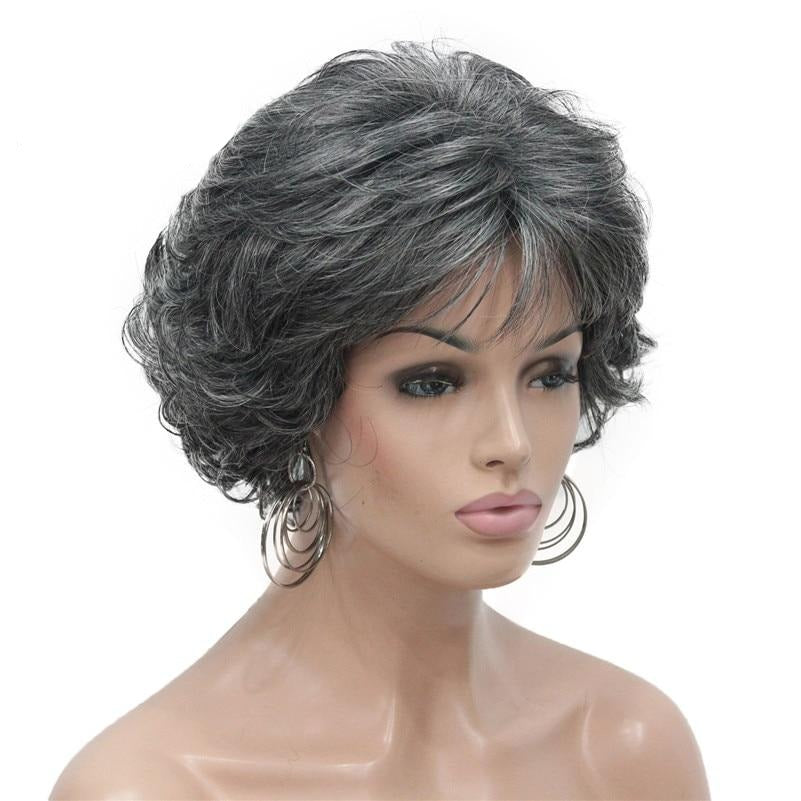 TEEK - Thursday Thick Wig | Various Colors HAIR theteekdotcom AB009 Grey mix 8inches 