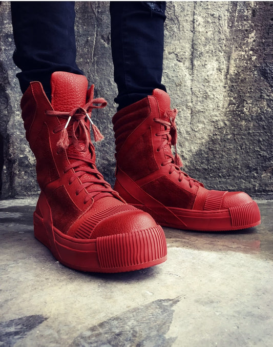 TEEK - Exclusive Mens Tassel Textured Sneakers SHOES theteekdotcom   