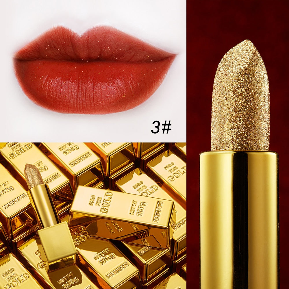 TEEK - Moisturizing Red Gold Stick Lipstick MAKEUP theteekdotcom 03  