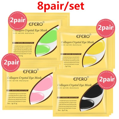 TEEK - Crystal Collagen Eye Patches FACIAL SUPPLIES theteekdotcom 8pair style 20  