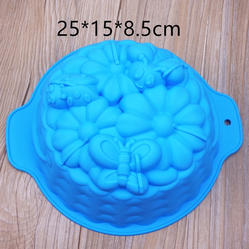 TEEK - Variety of Silicone Big Cake Molds HOME DECOR theteekdotcom E426  