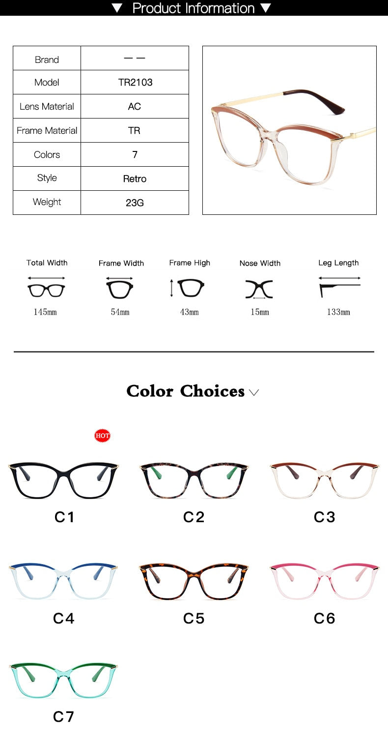 TEEK - Anti-Blue Light Myopia Glasses | Nearsightedness 0 to -2 EYEGLASSES theteekdotcom   