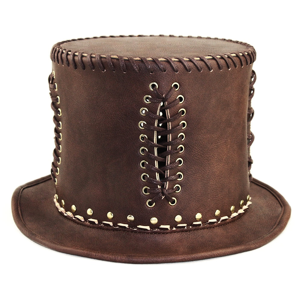 TEEK - Victorian Steampunk Gentleman Hat HAT theteekdotcom   