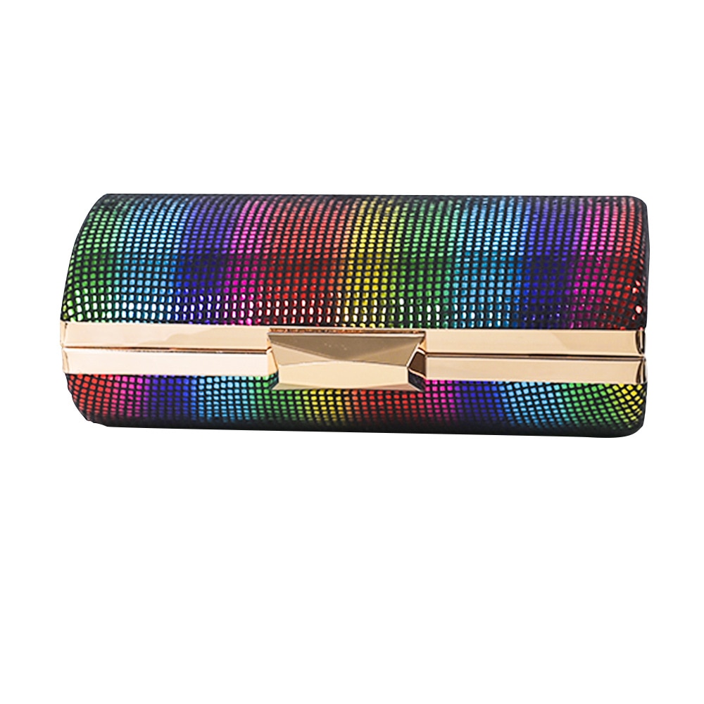 TEEK - Fashion Sequin Rainbow Elegant Clutch BAG theteekdotcom   