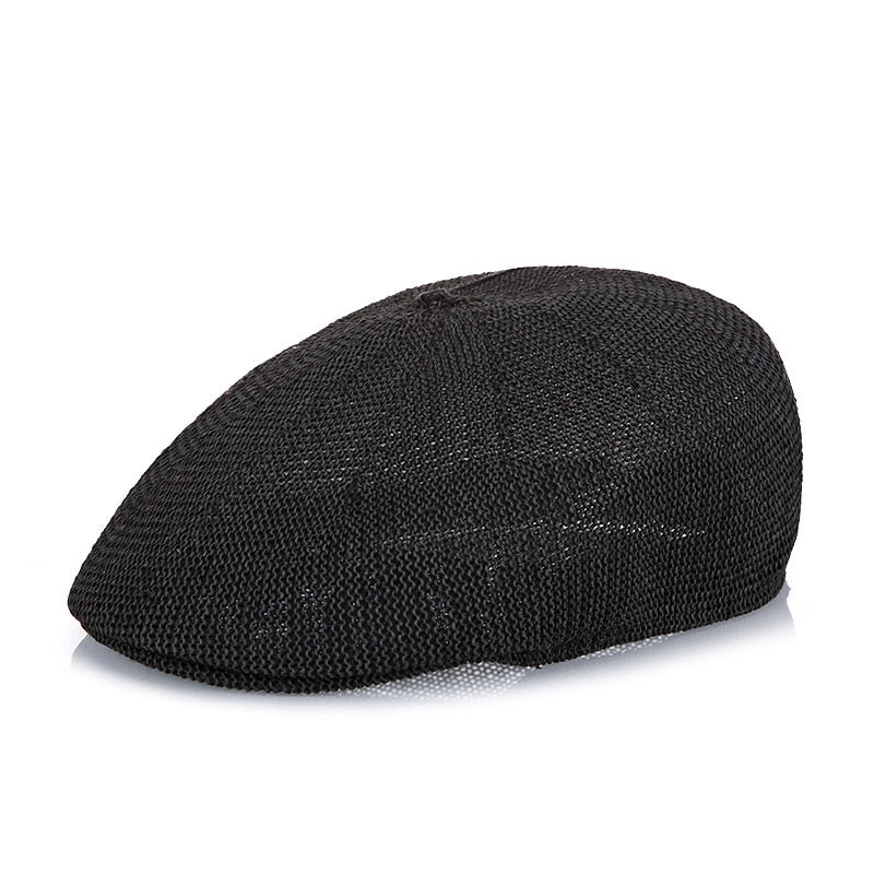 TEEK - Beret Straw Mesh Beret Hat HAT theteekdotcom 2 22.83in 