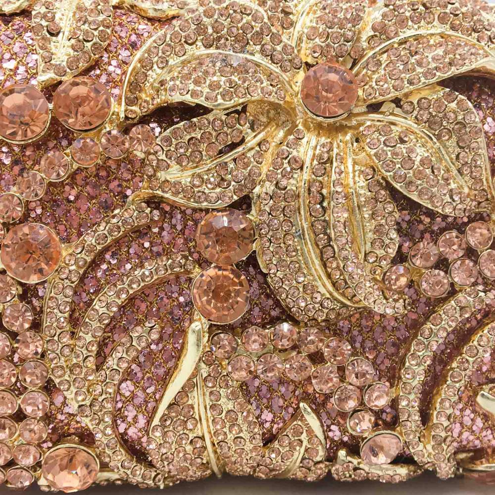 TEEK - Bejeweled Textured Floral Clutch | Various Colors BAG theteekdotcom   