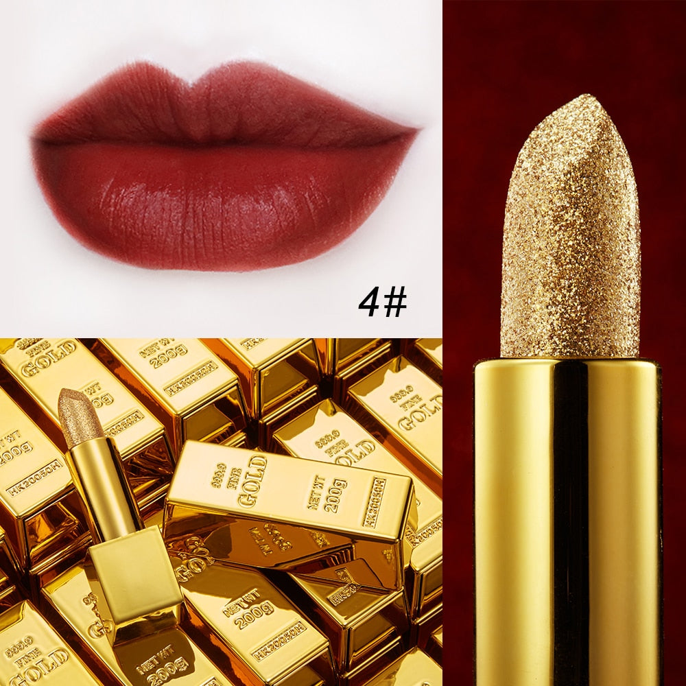 TEEK - Moisturizing Red Gold Stick Lipstick MAKEUP theteekdotcom 04  