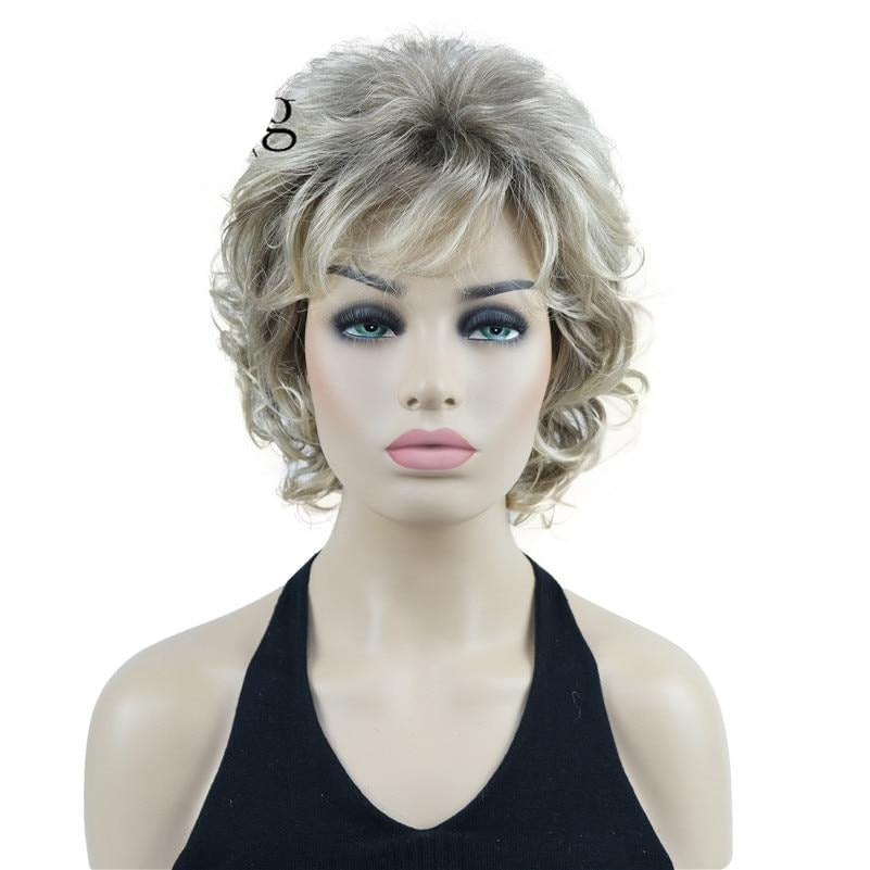 TEEK - The Strong Short Tousled Wigs | Various Colors HAIR theteekdotcom 230T short as the picture 
